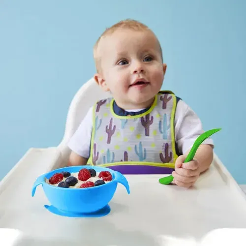 b.box Silicone First Feeding Set Ocean Breeze 6m+ - Afbeelding 3